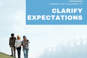 Clarify Expectations