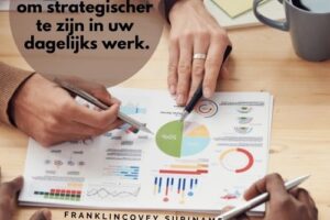 10 manieren om strategischer te zijn in uw dagelijks werk.