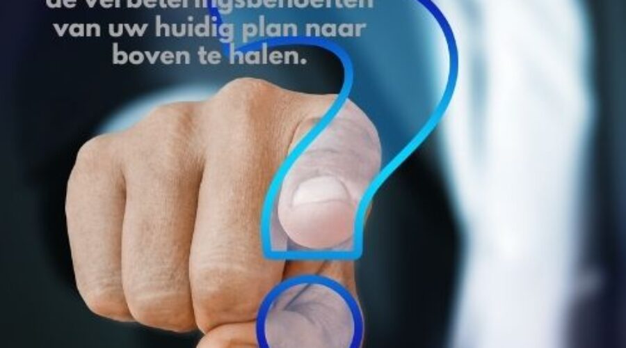 Voer een kleine wat-als analyse uit om de verbeteringsbehoeften van uw huidig plan naar boven te halen.